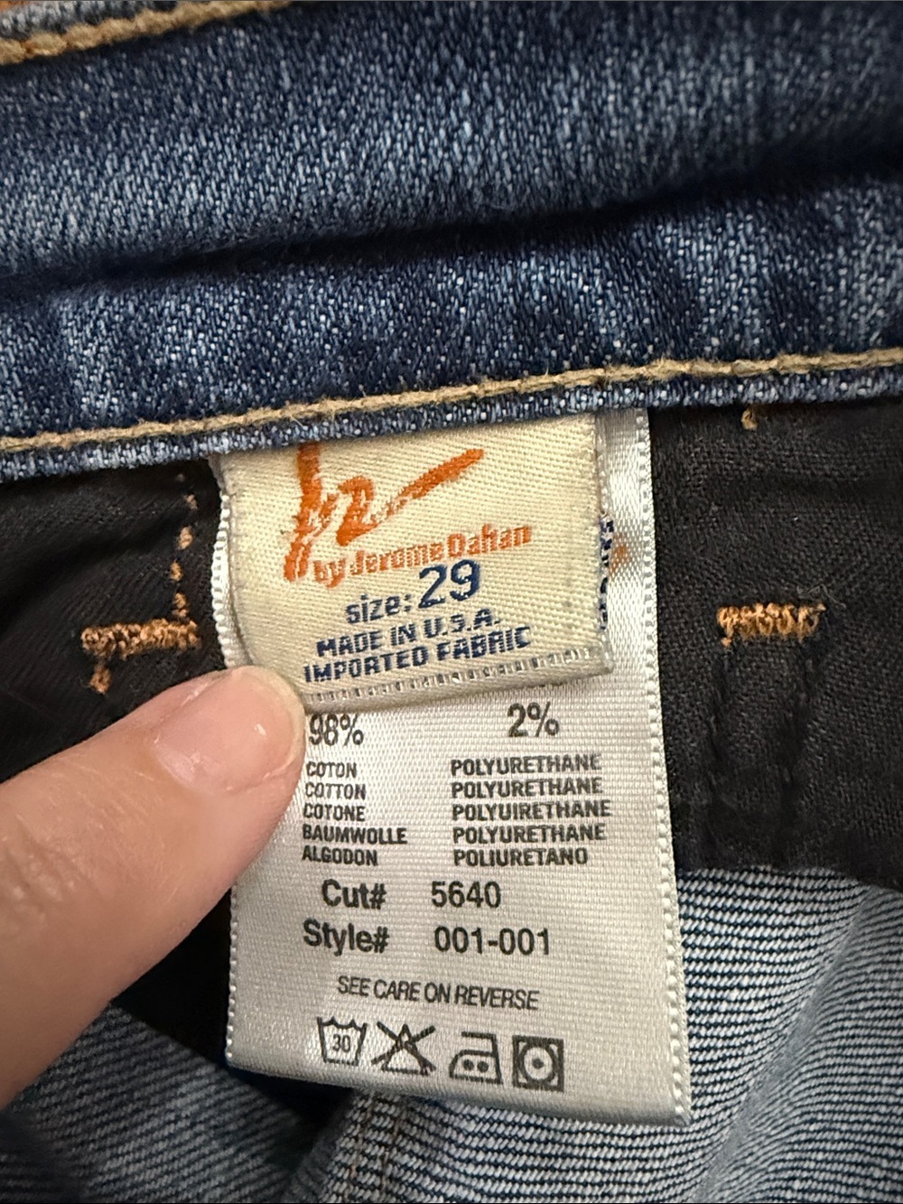 Citizens of Humanity Kelly #001 Low Waist Bootcut Jeans 29 Stretch USA - Picture 7 of 11